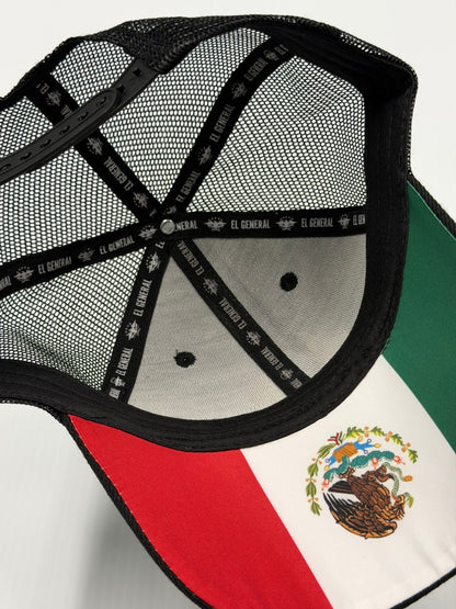 EL GENERAL Virgen De Guadalupe Cap, Black