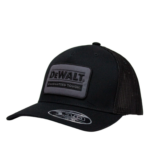 DEWALT Men's Oakdale Trucker Hat Mesh Patch , Black/Grey