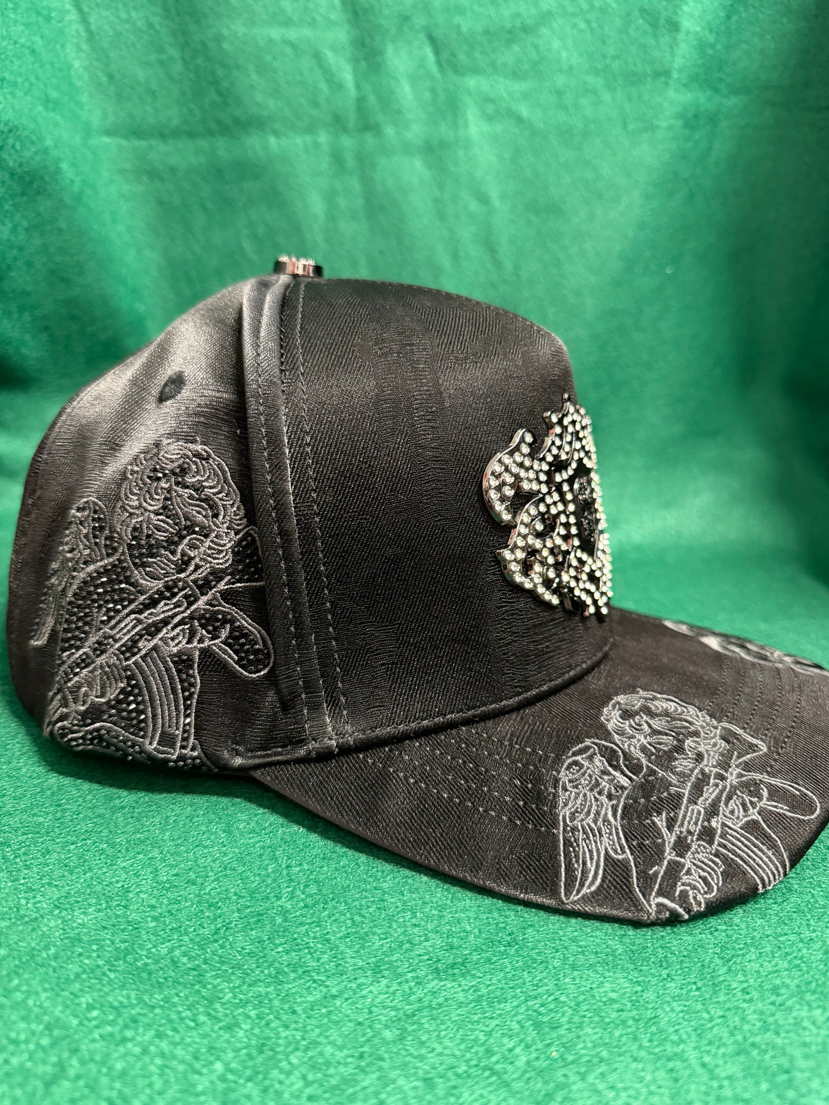 Lamasini Black Angel Snapback Cap