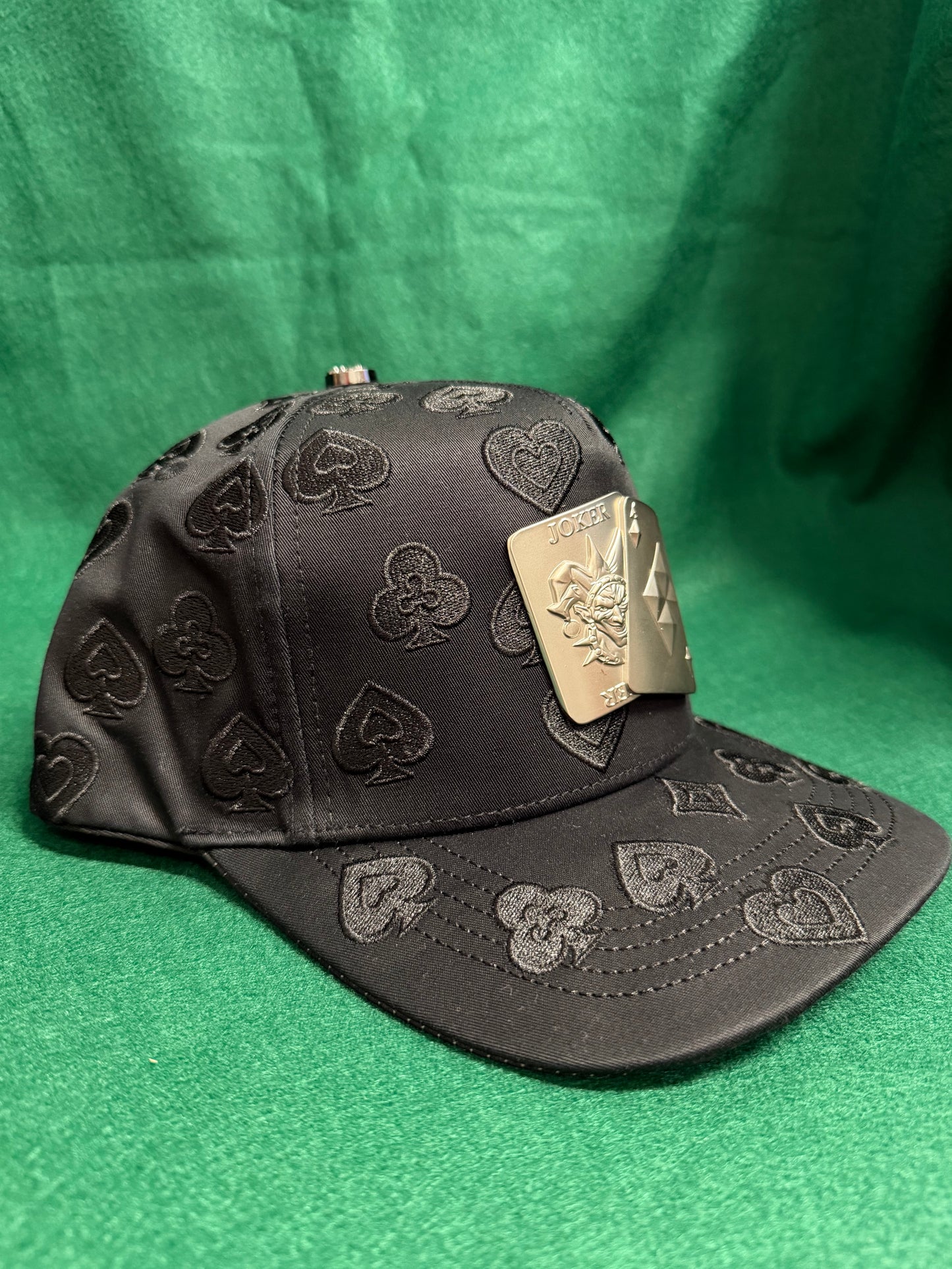 Lamasini Black Metal Joker Snapback Cap