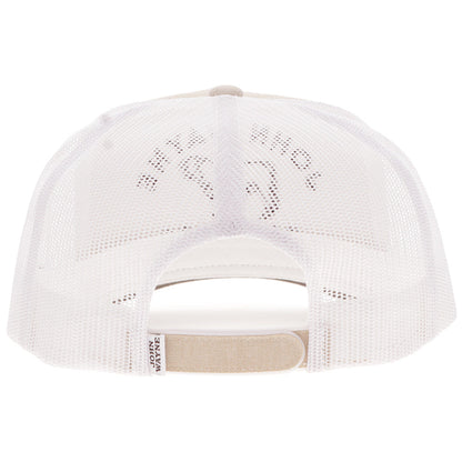 HOOEY John Wayne Logo Trucker Cap,Tan