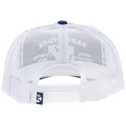 HOOEY Rank Stock Logo Trucker Cap, Navy 2562T­-NVWH