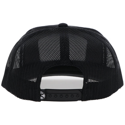 HOOEY Trip 5-Panel Trucker Cap, Black
