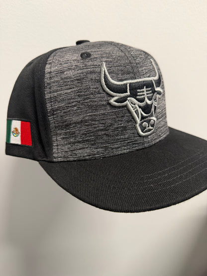 El General Bull Flat Visor Snapback Black