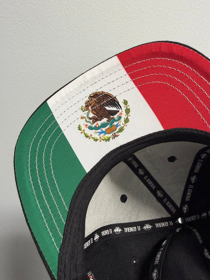 El General Bull Flat Visor Snapback Black