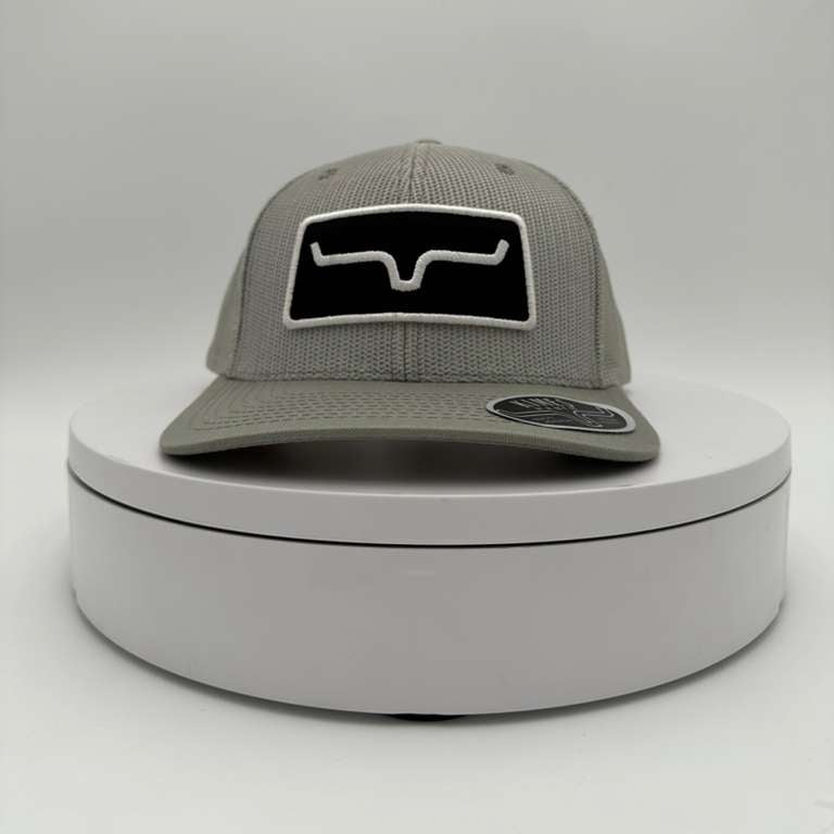 KIMES RANCH All Mesh Trac Trucker Cap, Grey