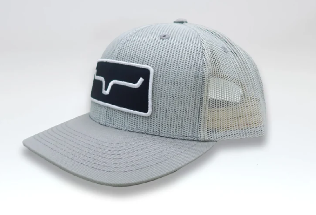 KIMES RANCH All Mesh Trac Trucker Cap, Grey