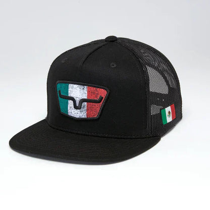 KIMES RANCH Tri Color Cap, Black