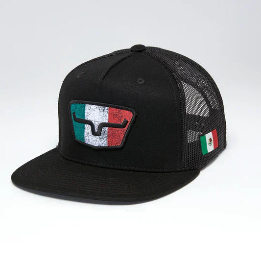 KIMES RANCH Tri Color Cap, Black