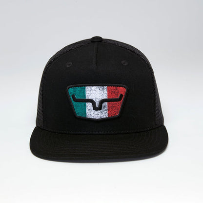 KIMES RANCH Tri Color Cap, Black