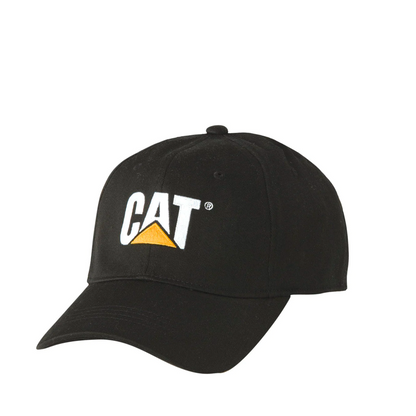 CATERPILLAR Trademark Flexfit Trucker Cap, Black
