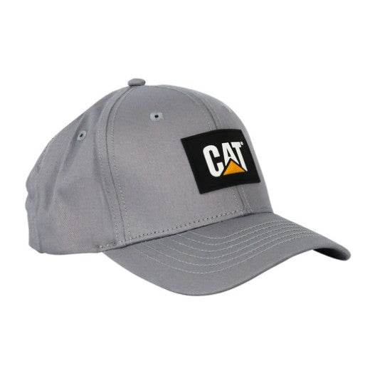 CATERPILLAR Men's CAT Patch Cap, Black & Grey